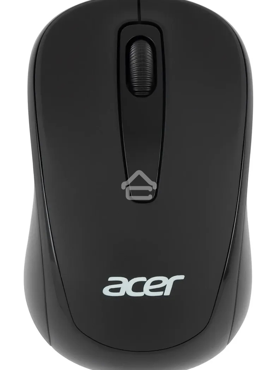 Мышь беспроводная Acer OMR133 черный, 1000 dpi, радиоканал, USB, кнопки - 3