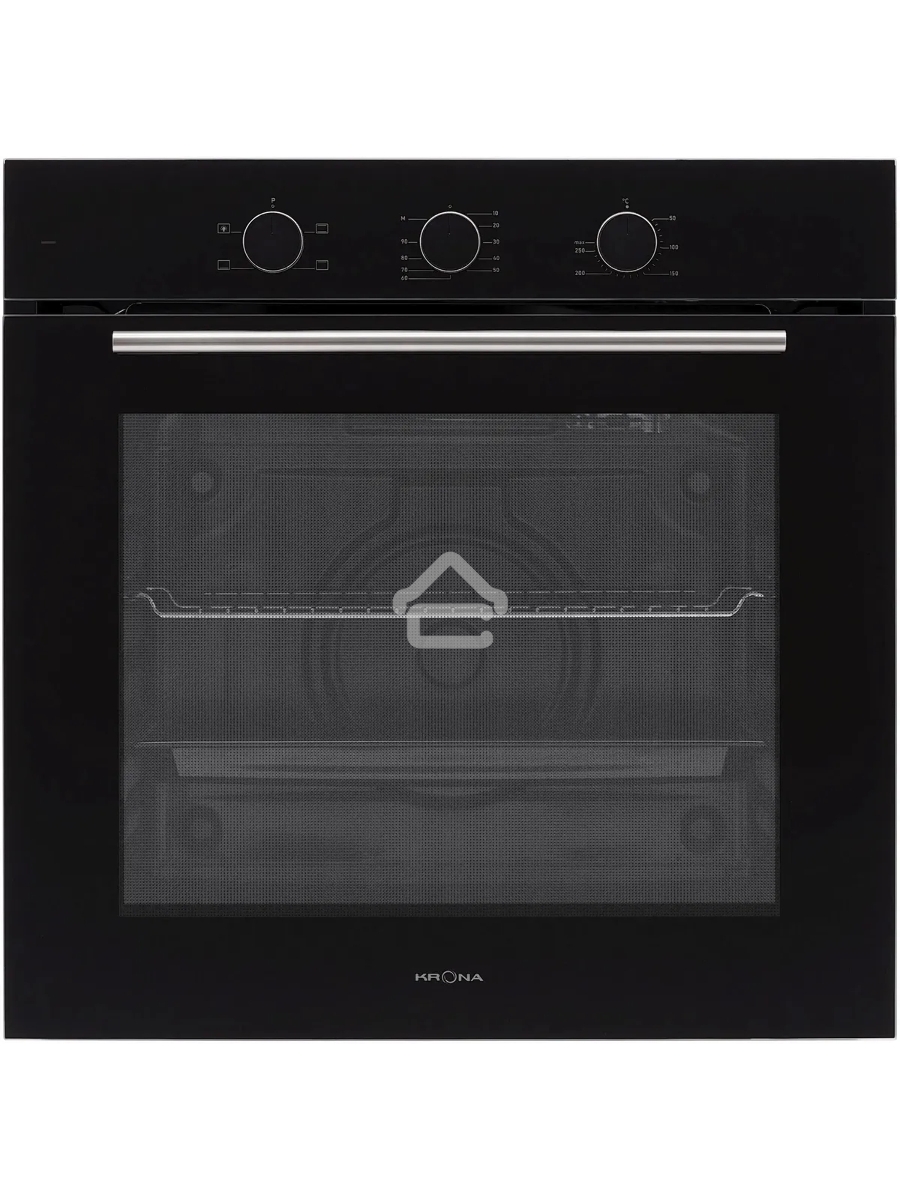 Духовой шкаф электрический Krona ELEMENT 60 BL чёрный