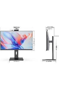 Платформа моноблока Bmorn A23H66DP 23.8 FHD IPS /H610/Without CPU, DDR4, SSD/AC WIFI&;BT/5.0MP/150W/DP+HDMI+Type C