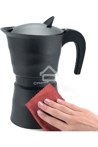 Кофеварка гейзерная Rondell RDA-1901 9 чашек, серый