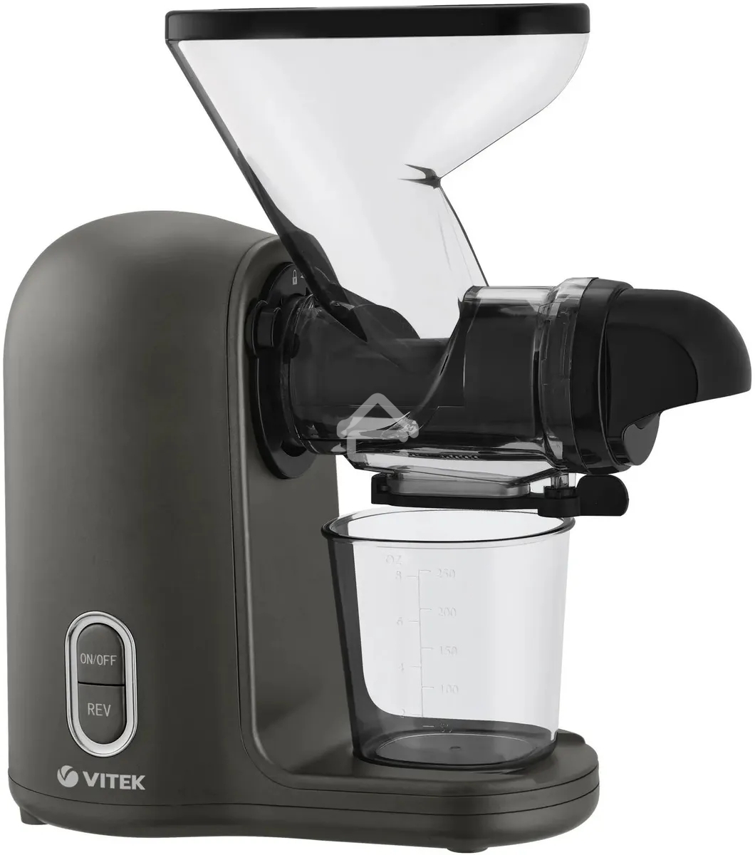Соковыжималка шнековая Vitek VT-3715 300 Вт рез.сок.:280мл. черный/черный