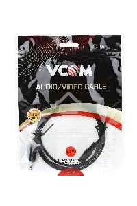 Кабель соединительный VCOM 3.5 Jack (M) - 3.5 Jack (M), стерео, аудио, 1.2м <VAV7175-1.2M>
