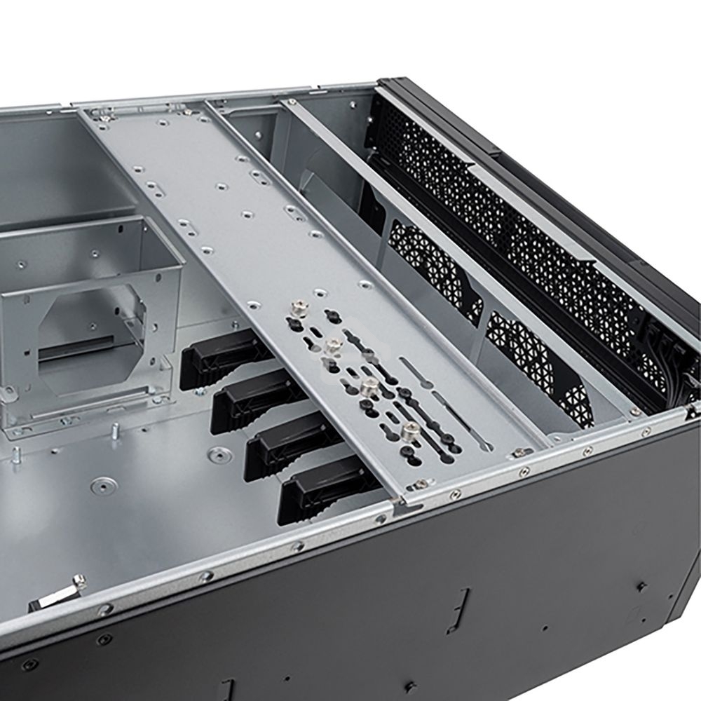 Компьютерный корпус Silverstone G59RM5200000020 5U rackmount server chassis with dual 360мм liquid cooling compatibility SST-RM52