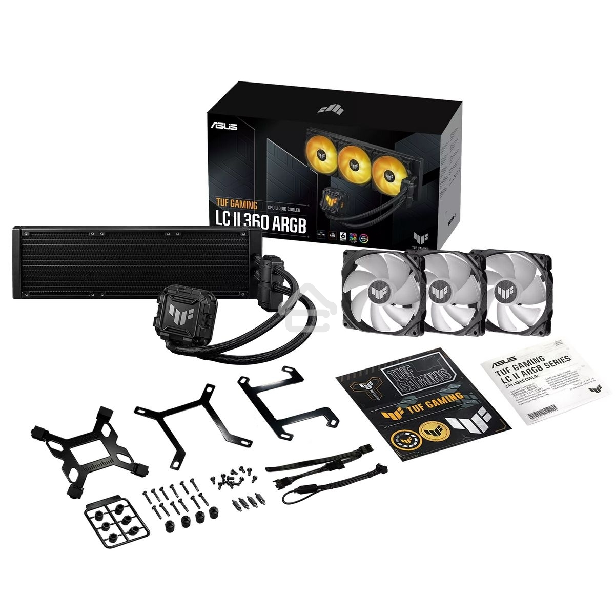 Система жидкостного охлаждения ASUS TUF GAMING LC II 360 ARGb/AIO COOLER,TUF GAMING FAN,AURA 90RC00M1-M0UAY0