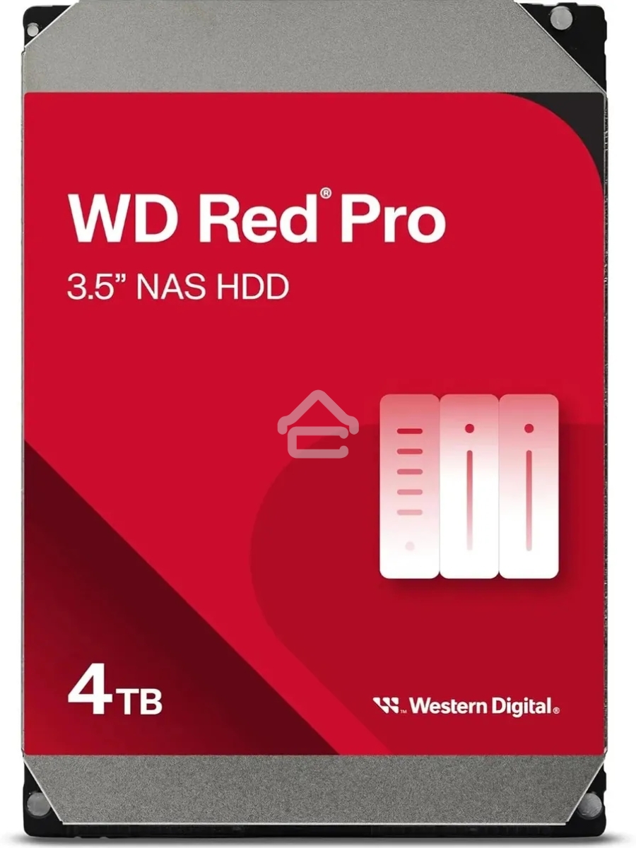 Жесткий диск WD Red Pro WD4005FFBX, 4ТБ, HDD, SATA III, 3.5