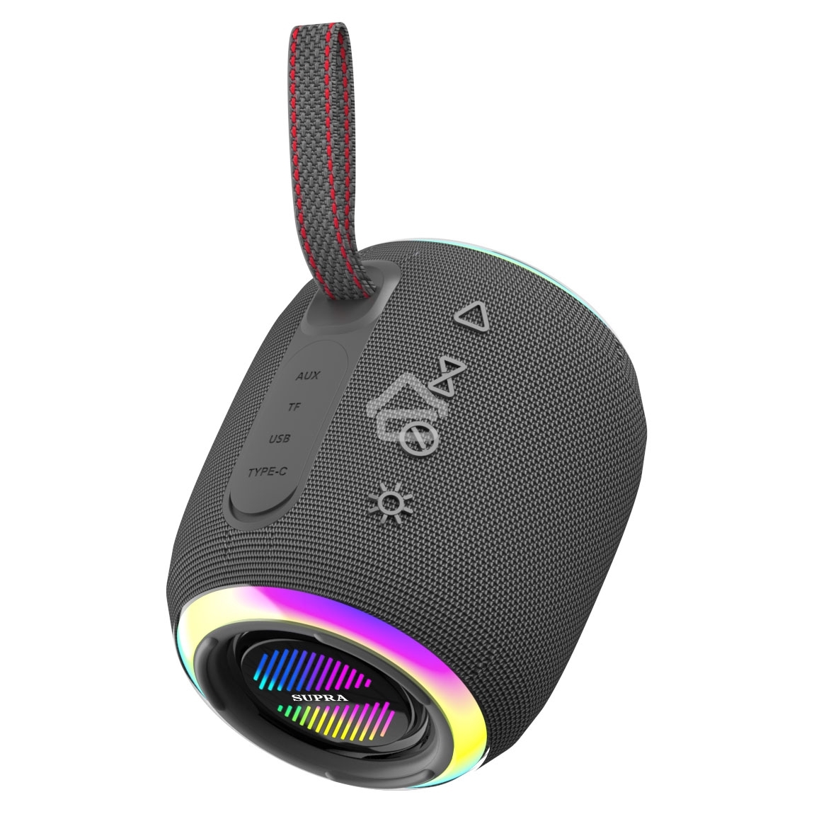 Колонка портативная Supra BTS-515 черный 20W 1.0 BT/3.5Jack/USB 10м 2400mAh