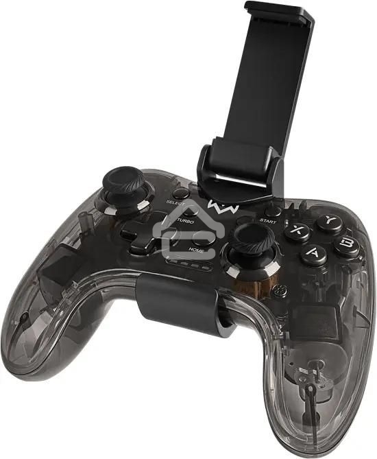 Геймпад Sven GC-5050 черный Bluetooth Беспроводной виброотдача обратная связь (в компл.:держатель для смартфона/кабель USB) (SV-016029)