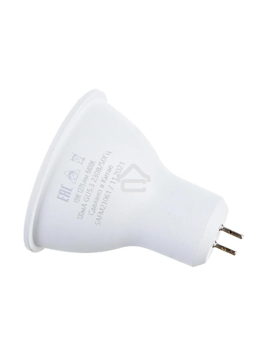 Лампа светодиодная SAFFIT SBMR1615 (55226) 15 вт 230в GU5.3 дневной