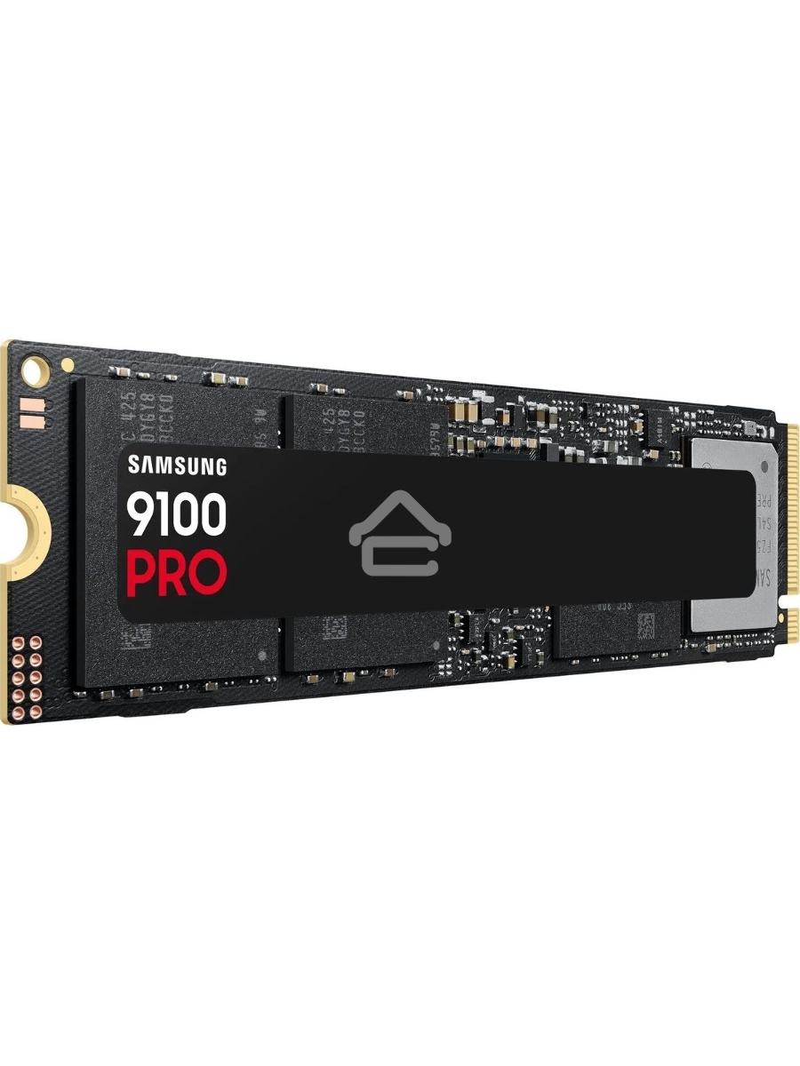 Твердотельный диск 1TB Samsung 9100 PRO, M.2, PCI-E 5.0 x4, TLC 3D NAND [R/W - 14800/13400 MB/s]
