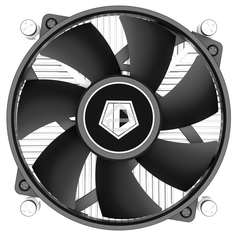 Кулер ID-COOLING DK-17 PWM серебристый/черный 92мм алюминий 2200rpm 26db 4-pin 65W 42мм