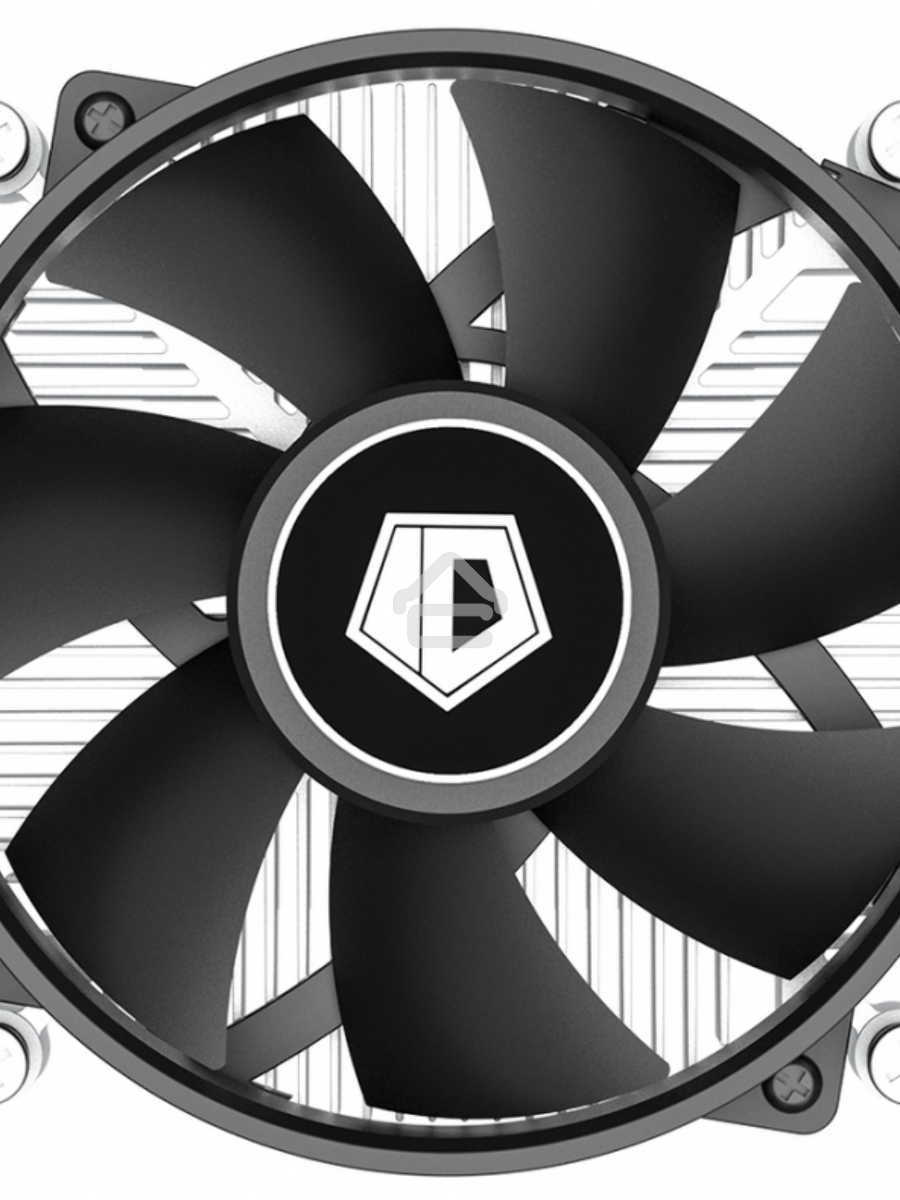 Кулер ID-COOLING DK-17 PWM серебристый/черный 92мм алюминий 2200rpm 26db 4-pin 65W 42мм