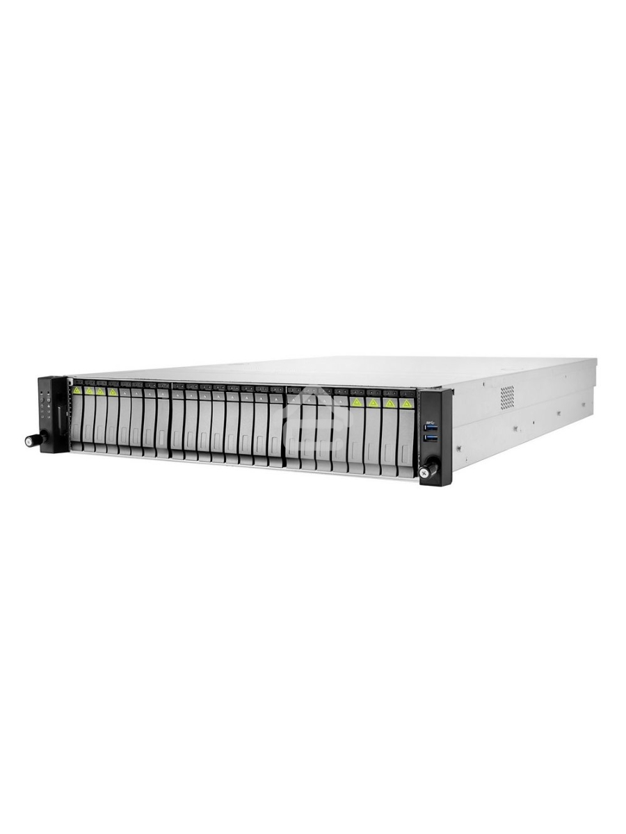 Компьютерный корпус InWin IW-RS224-07 SLIMSAS BP 1200W*2/PDB/FAN 8038mm*4/ SLIMSAS*8 + SAS3 expander BP + rear 2.5