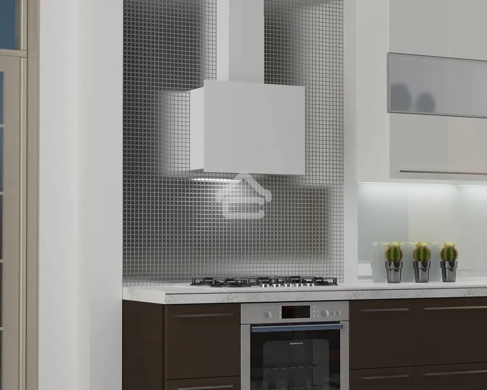 Вытяжка каминная Elikor Метеорит 60П-700-Э4Д белый, 60 см, 700 куб. м/ч, 52 дБ