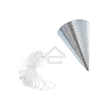 Отвес Matrix конусный, 200 г, шнур 5 м