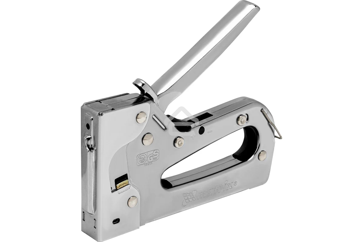 Степлер мебельный Matrix PROFESSIONAL металлический регулируемый, тип скобы 53, 6-14 мм