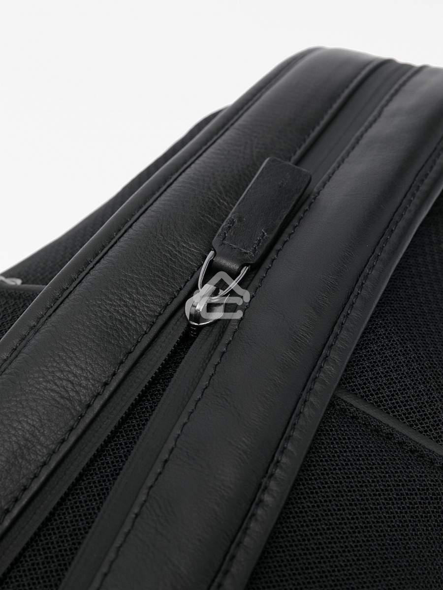 Рюкзак слинг мужской Piquadro Urban CA6540UB00/N, кожа, черный