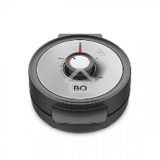 Вафельница BQ ST1010 черный/стальной, WAFFLE. Мощность: 1000 Вт, регулировка температуры от 40 до 230 °С, приготовление 5 вафель одновременно, антипригарное покрытие панелей Non-Stick PRO, равномерный нагрев, теплоизолированная ручка, противоскользящие но