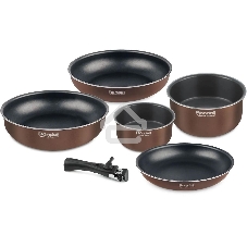 Набор посуды Rondell Kortado 6 предм. (сковорода 24х5, сотейник 26х7,3, вок 28х7,8, ковш 16х8, кастрюля 20х9,5, съем