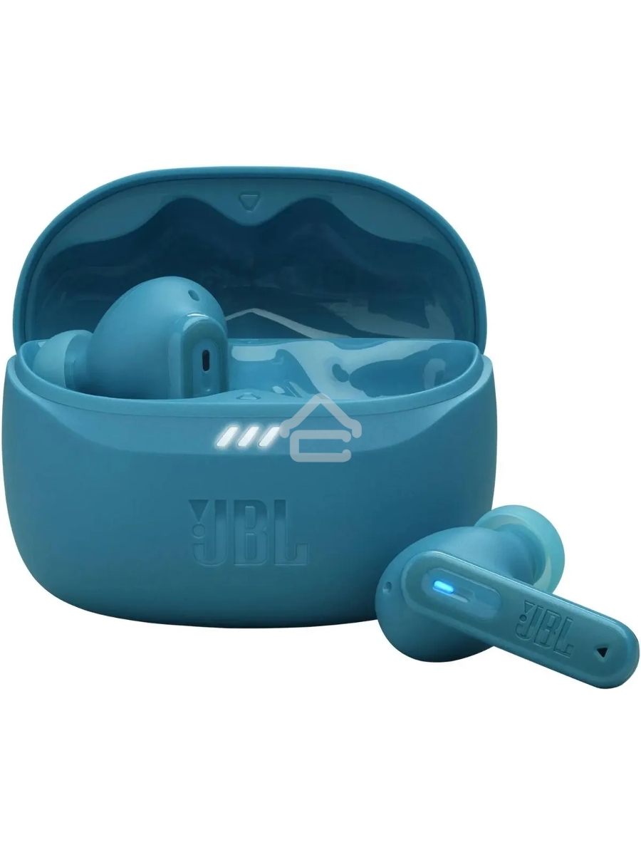 Гарнитура внутриканальные JBL Tune Beam бирюзовый беспроводные bluetooth в ушной раковине