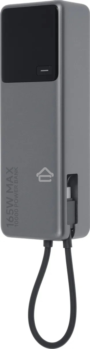 Портативный аккумулятор Xiaomi BHR9361GL 10000mAh QC/PD 165W 6A USB-C серый
