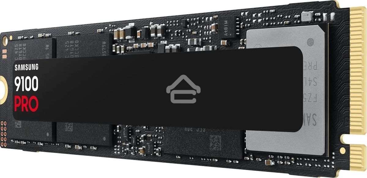 Накопитель SSD 1TB Samsung 9100 PRO, M.2, PCI-E 5.0 x4, TLC 3D NAND [R/W - 14800/13400 MB/s]
