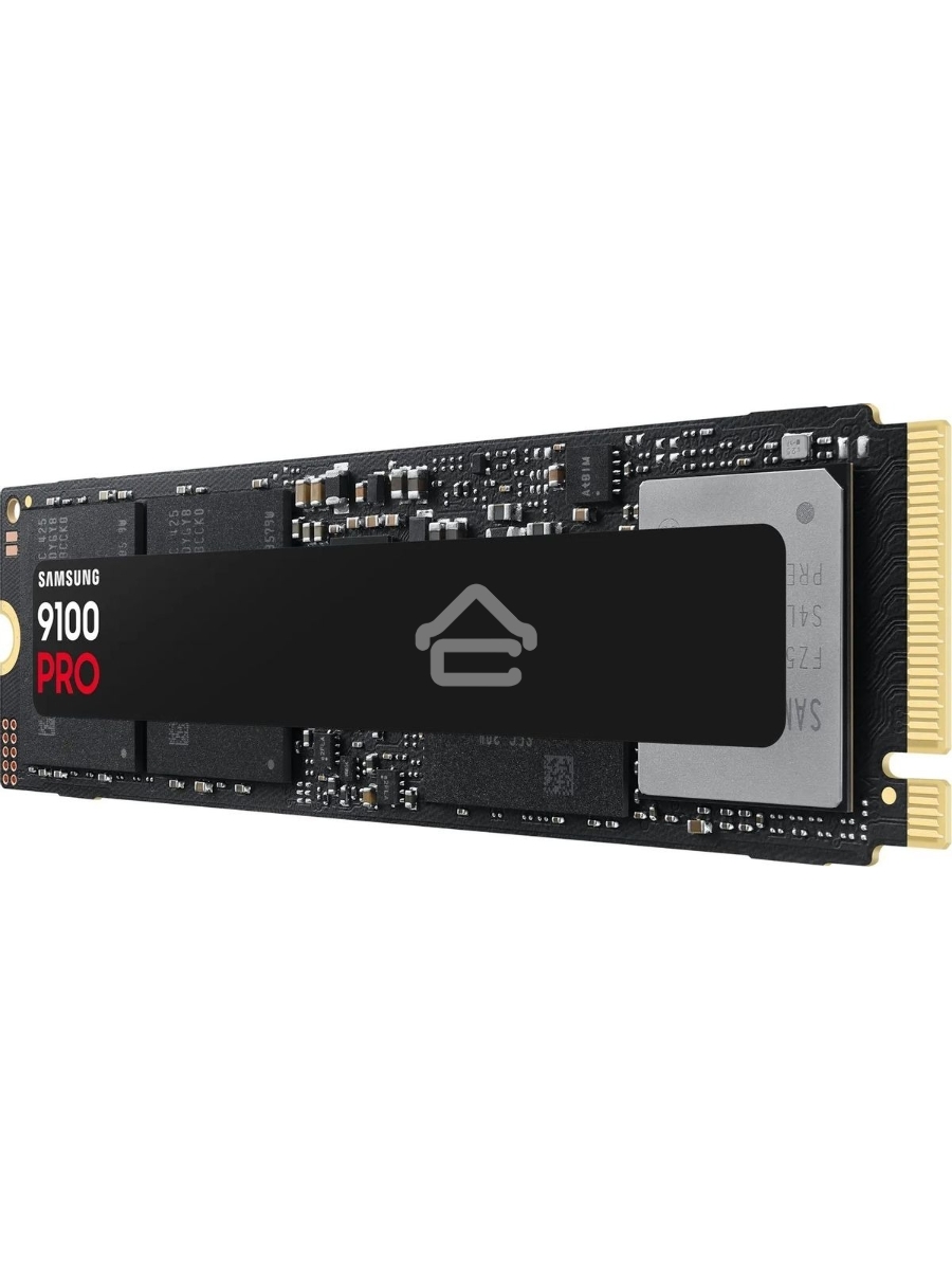 Твердотельный диск 1TB Samsung 9100 PRO, M.2, PCI-E 5.0 x4, TLC 3D NAND [R/W - 14800/13400 MB/s]