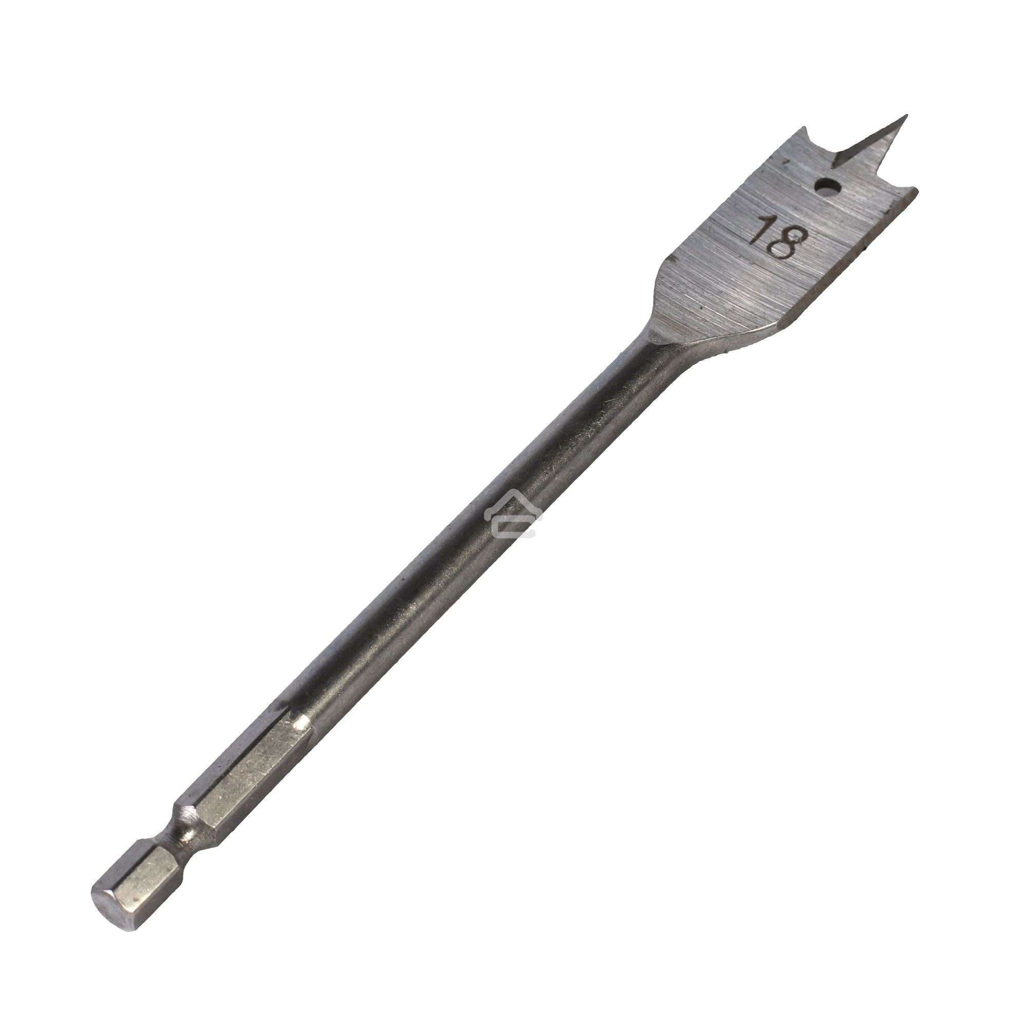 Сверло PATRIOT по дереву перовое 18 мм х 150 мм, 1 шт в блистере