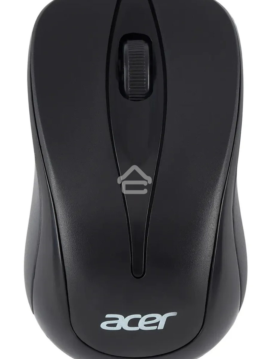 Мышь беспроводная Acer OMR131 черный, 1000 dpi, радиоканал, USB, кнопки - 3