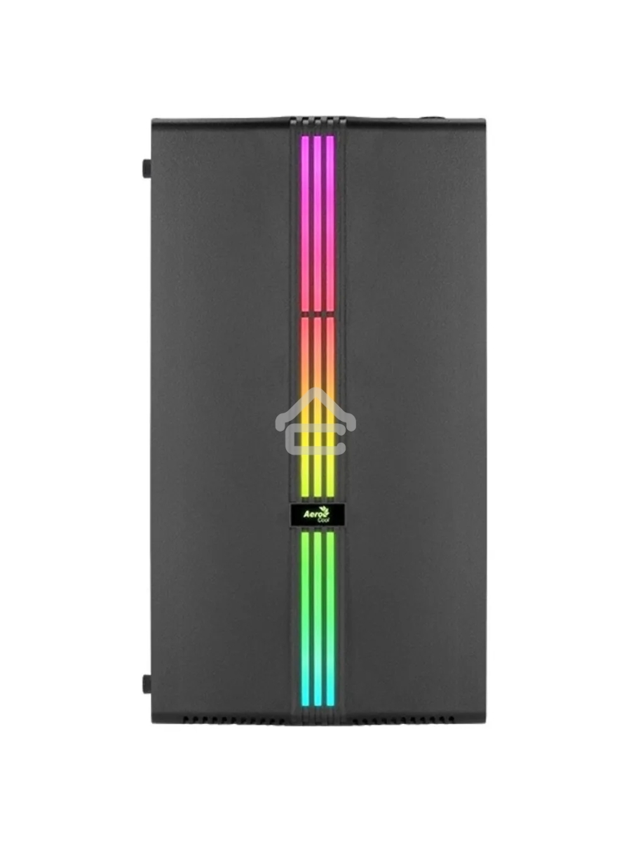 Компьютерный корпус MiniTower Aerocool / Formula EVO Mini-G-BK-v1 (mATX, USB3x1, USB2x2, 120mm RGB fan, без БП) (4711099472352)