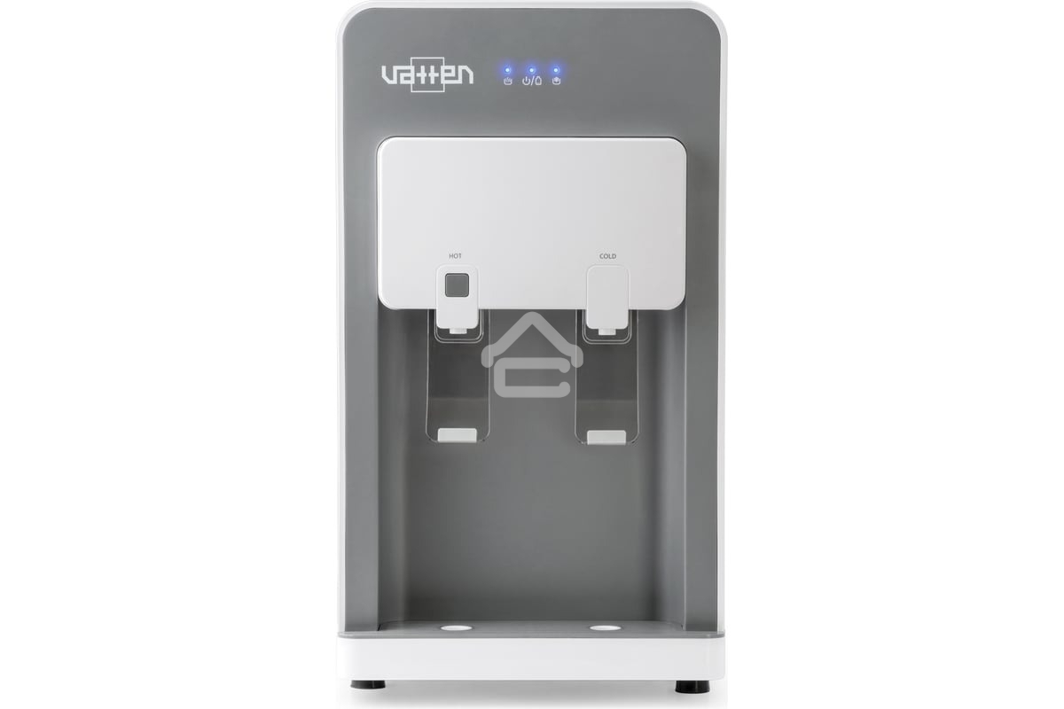 Кулер для воды Vatten LD54JK, настольный, компрессорный, серый/белый