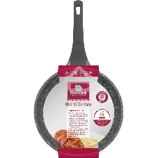 Сковорода Rondell Granit Carrara RDA-1844, 24 см, без крышки, серый