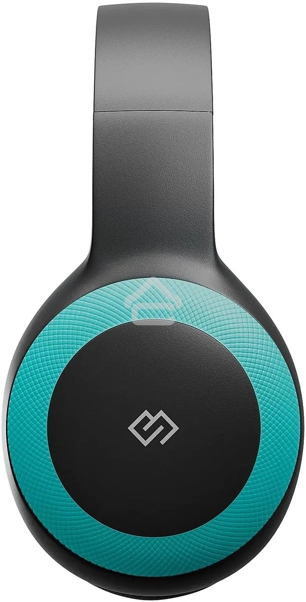 Гарнитура накладные Digma BT-15 черный/голубой беспроводные bluetooth оголовье