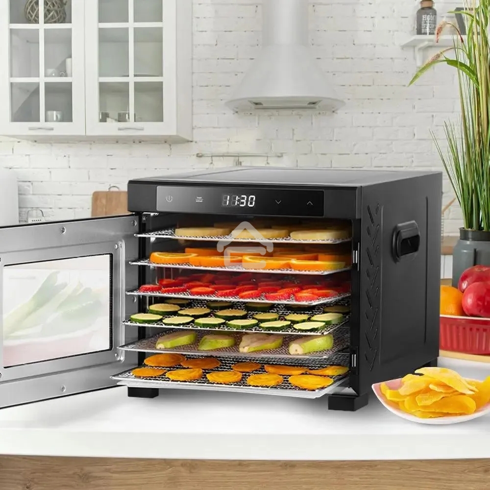 Сушка для фруктов и овощей Kitfort КТ-1964 18под. 600 Вт, черный