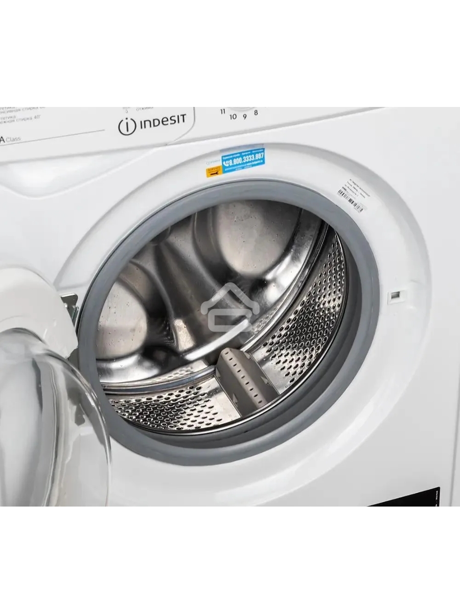 Стиральная машина Indesit IWSC 6105 белый, загрузка фронтальная 6 кг, 1000 об/мин., класс: А