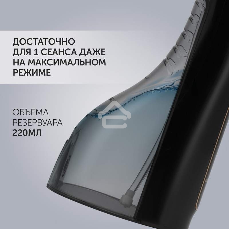 Ирригатор Polaris PWF 0201 портатив. импульсн. 5насад. черный