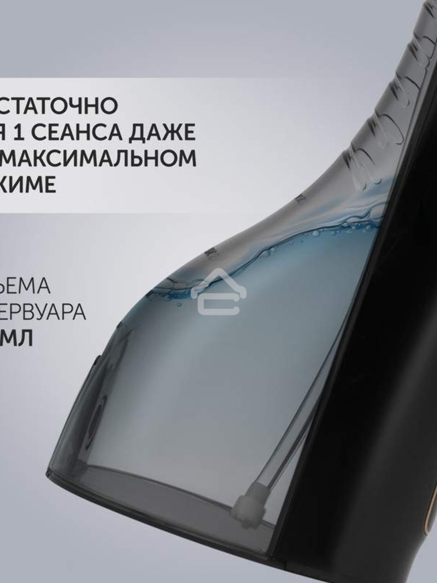 Ирригатор Polaris PWF 0201 портатив. импульсн. 5насад. черный