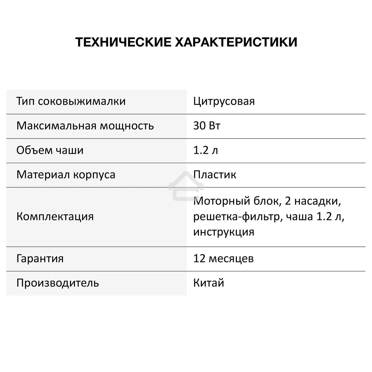 Соковыжималка цитрусовая Starwind SJ 1241 30Вт рез.сок.:1200мл. белый/прозрачный
