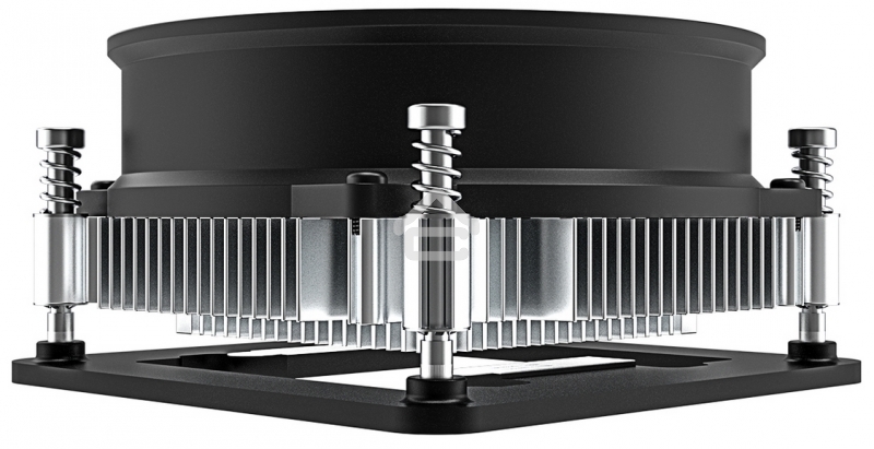 Кулер ID-COOLING DK-17 PWM серебристый/черный 92мм алюминий 2200rpm 26db 4-pin 65W 42мм
