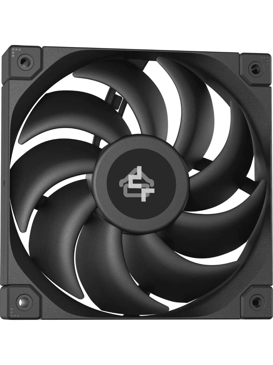 Система жидкостного охлаждения DEEPCOOL MYSTIQUE 240 черный, 120 мм, алюминий, 2150 об/мин, 36.49 дБ, 4 pin, 280 Вт