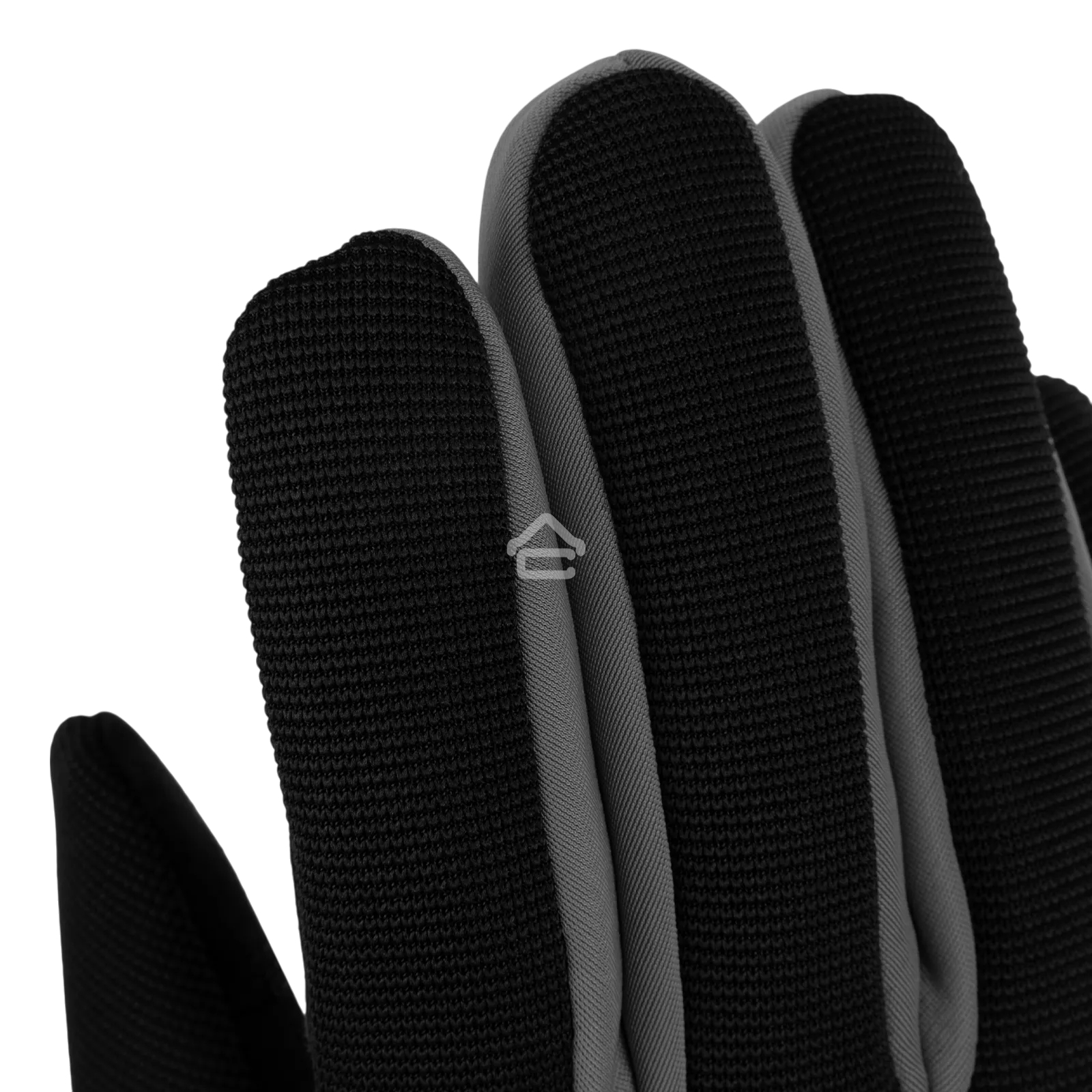 Перчатки универсальные Denzel 68093 двойные, работа с сенсорным экраном, вязаная манжета, размер 9