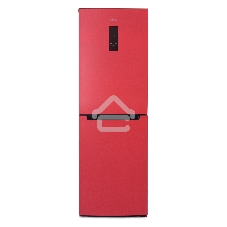 Холодильник Бирюса Б-H940NF красный двухкамерный 210/130л морозильник снизу, No Frost