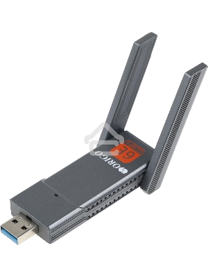 Сетевой адаптер Wi-Fi Origo OW1800M, AX1800, USB 3.0, (ант.внеш.несъем.) 2ант.