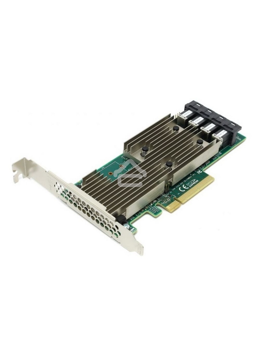 Адаптер HBA Broadcom 9305-16i SGL (05-25703-00 / 03-25703-02004)  PCIe 3.0 x8 LP, SAS/SATA 12G HBA, 16port(4*int SFF8643), 3224 IOC, (007226)
