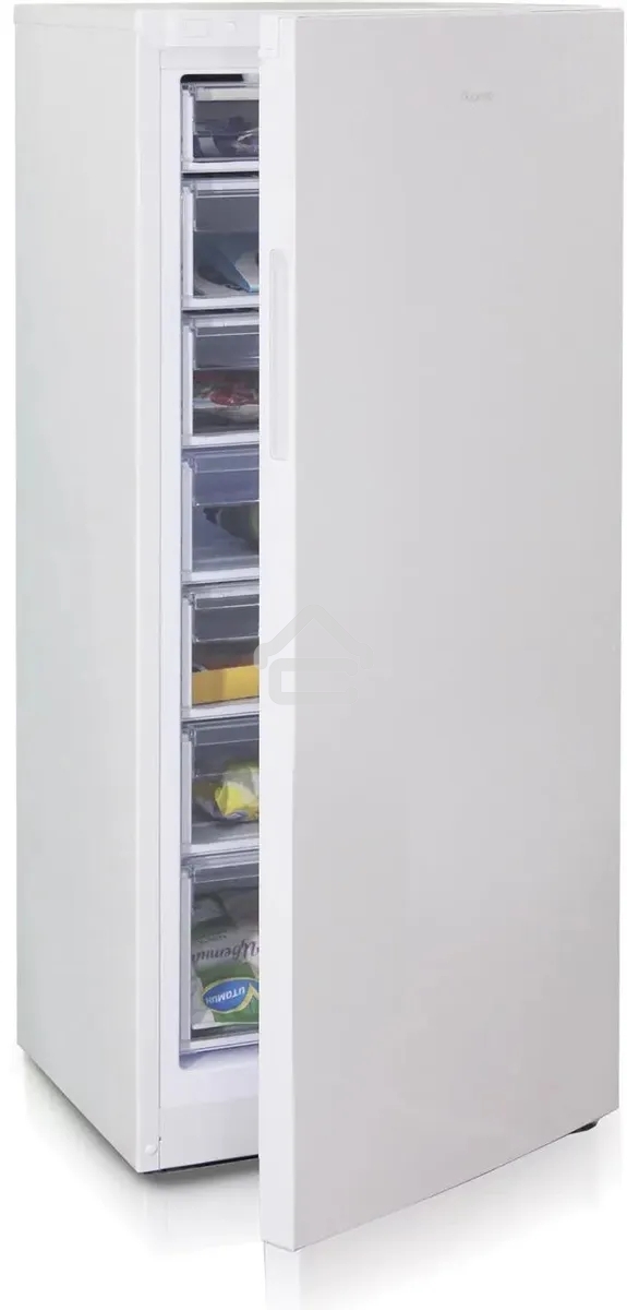 Морозильная камера Бирюса Б-6046, белый, 230л, 7 ящиков