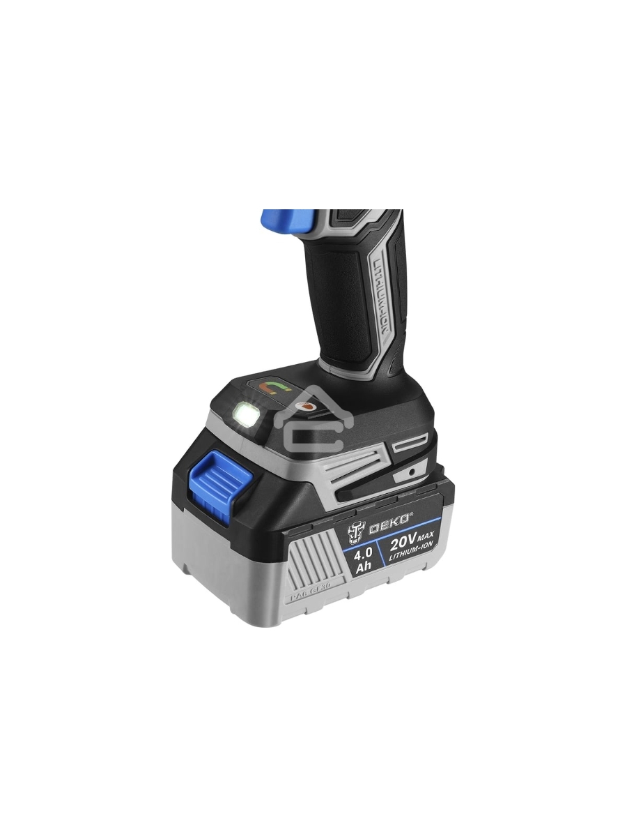 Дрель-шуруповерт Deko DKCID20 Pro 085-1068, Аккумуляторная, 20В