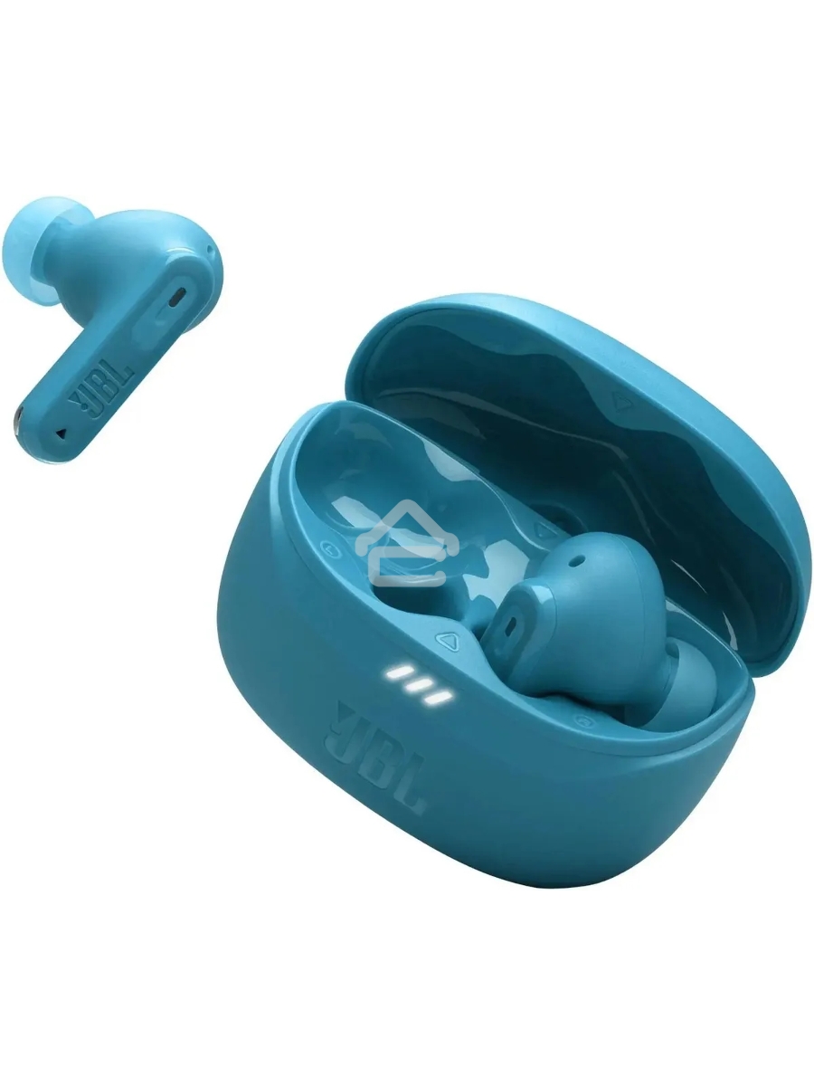Гарнитура внутриканальные JBL Tune Beam бирюзовый беспроводные bluetooth в ушной раковине