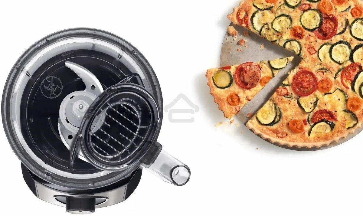 Кухонный комбайн Bosch MCM3501M 800 Вт, Скорости: 2, Блендер 1 л, Чаша 2.3 л, Цвет черны/серебристый