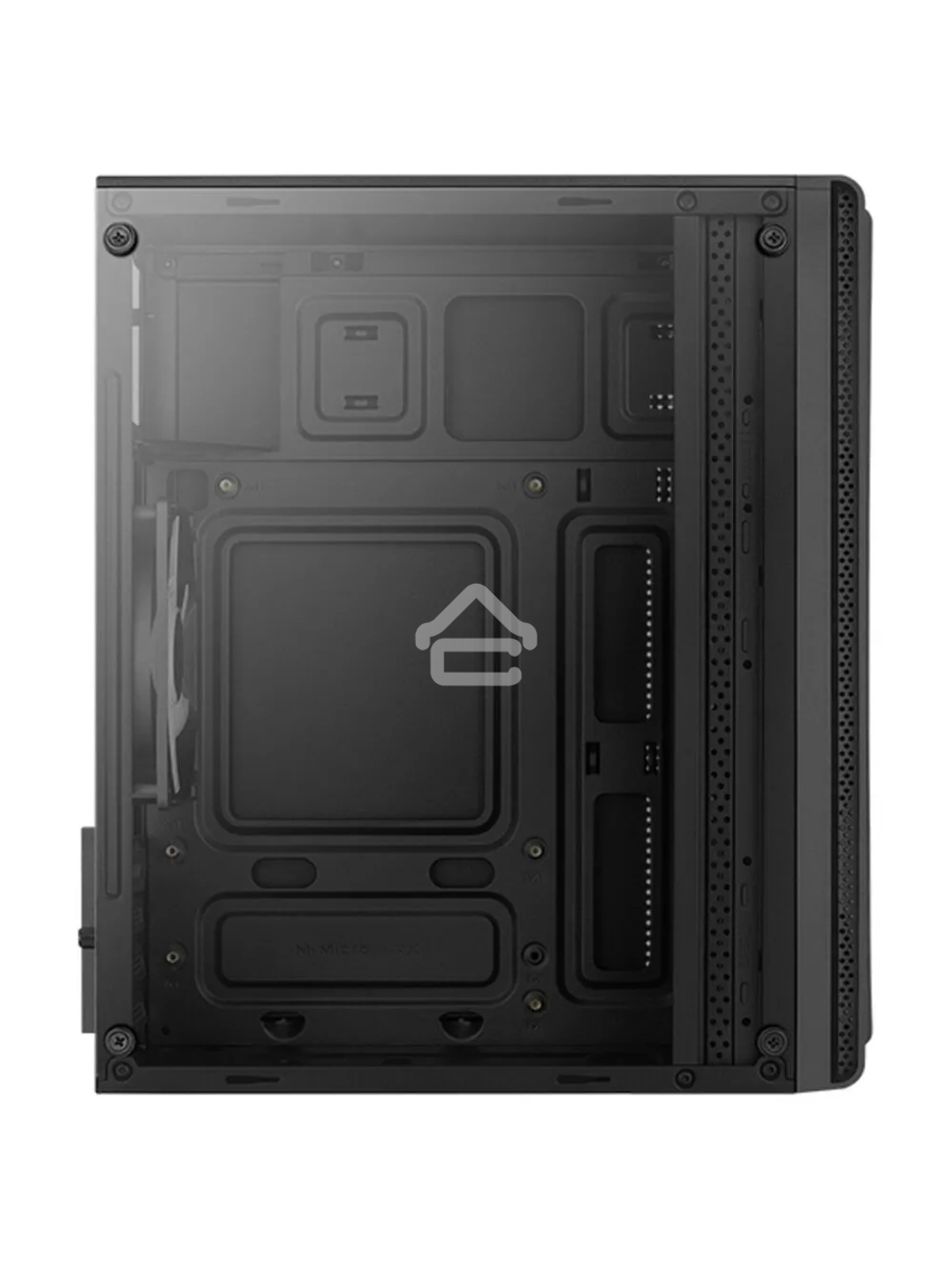 Компьютерный корпус MiniTower Aerocool / Formula EVO Mini-G-BK-v1 (mATX, USB3x1, USB2x2, 120mm RGB fan, без БП) (4711099472352)