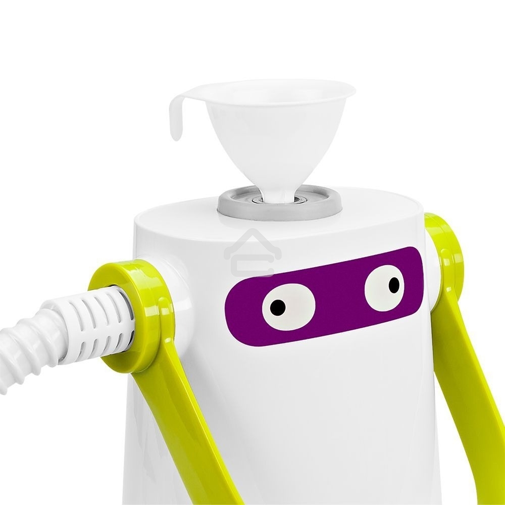 Пароочиститель ручной Kitfort КТ-9109-2 1000Вт белый/салатовый