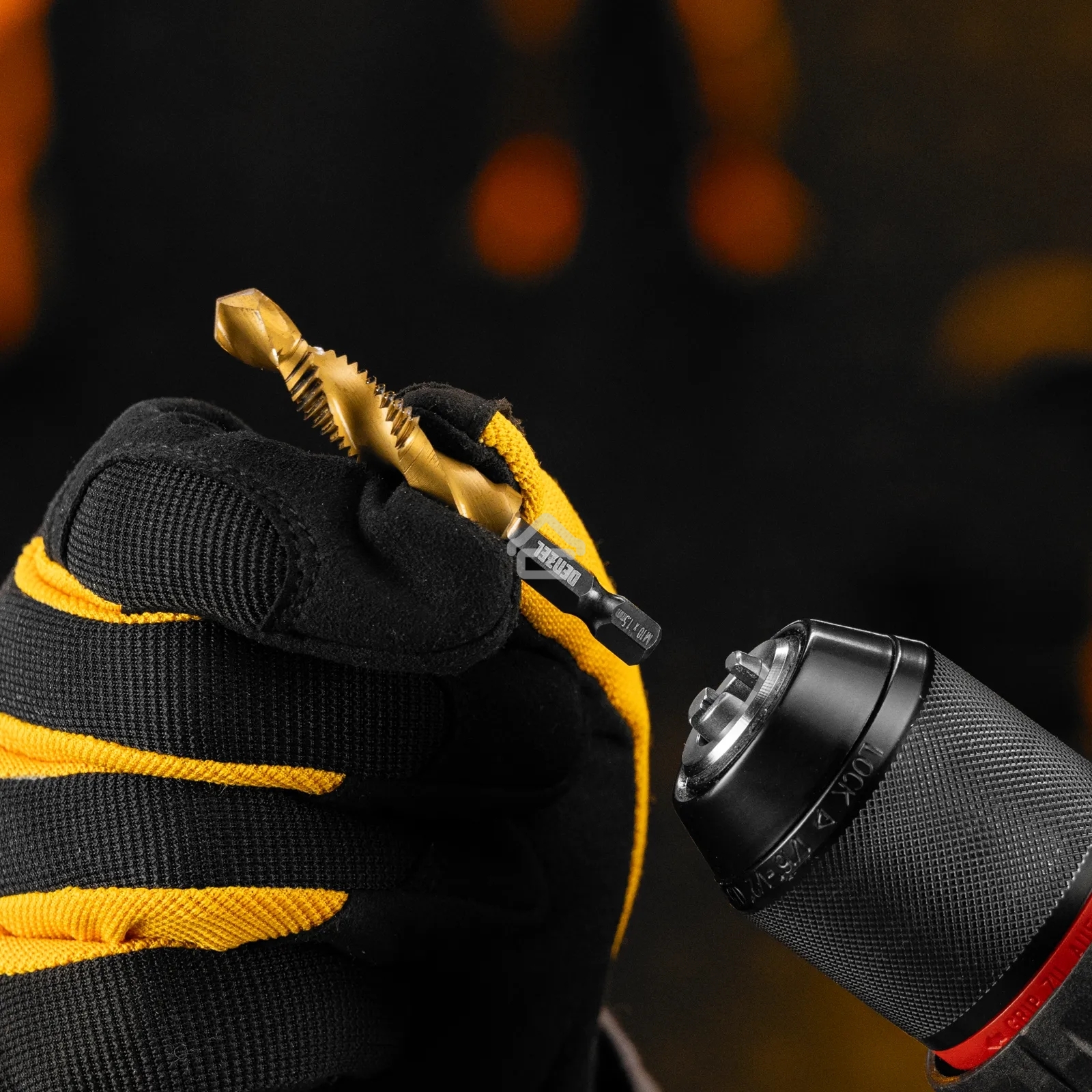 Сверло-метчик Denzel М10 х 1,5 мм, Р6М5